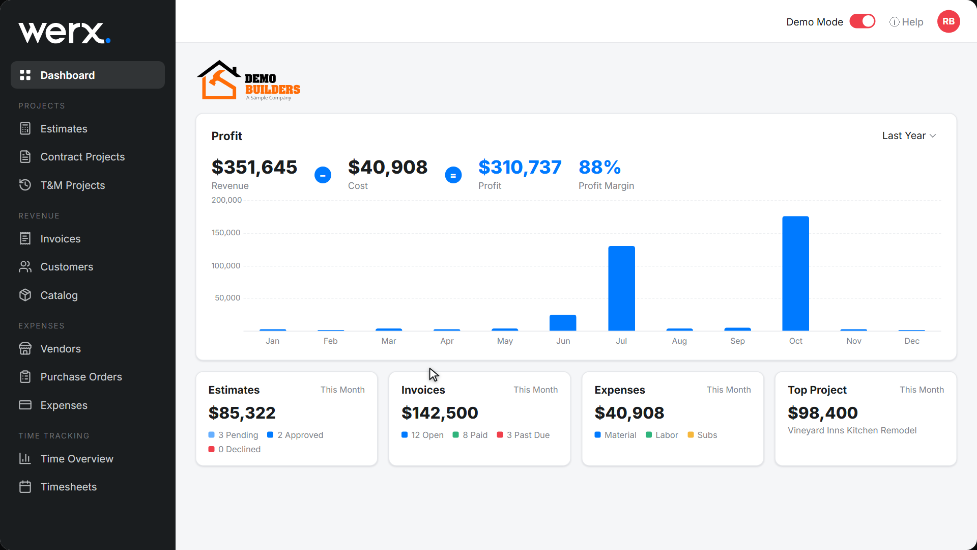 features payment processing cashflow