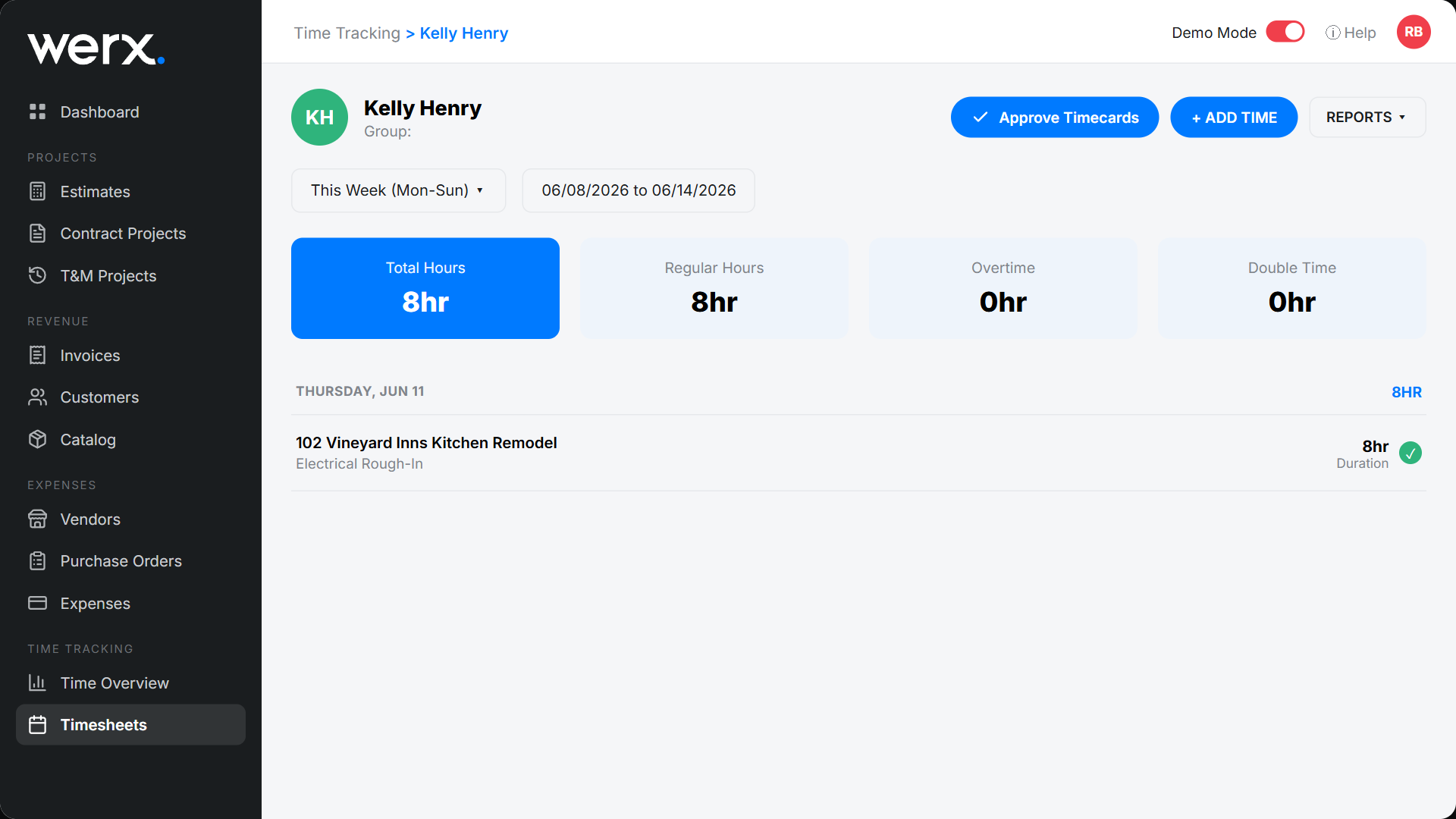 kb timecard